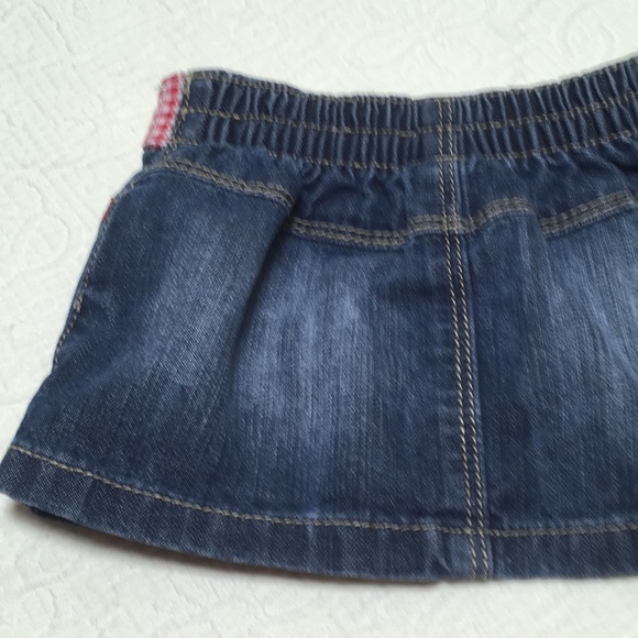 0-3m (6/$20) Denim Jean Skirt by Old Navy - Picture 4 of 8